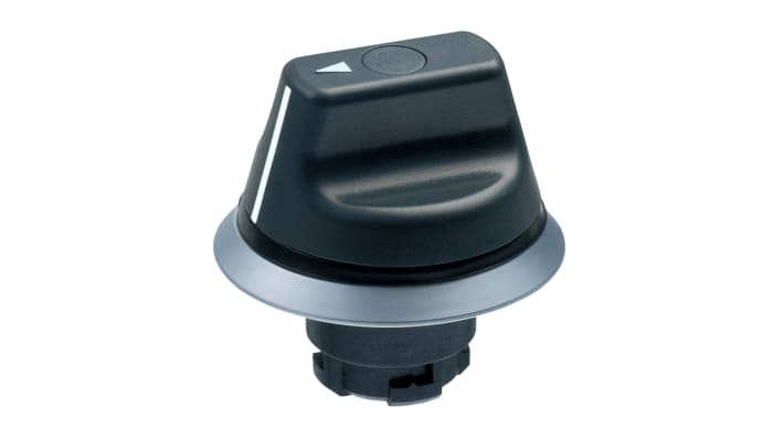 Selettore Schmersal NWS 32 a 3 posizioni, Ø 22mm, montaggio su piastra frontale, grado di protezione IP67/IP69K.