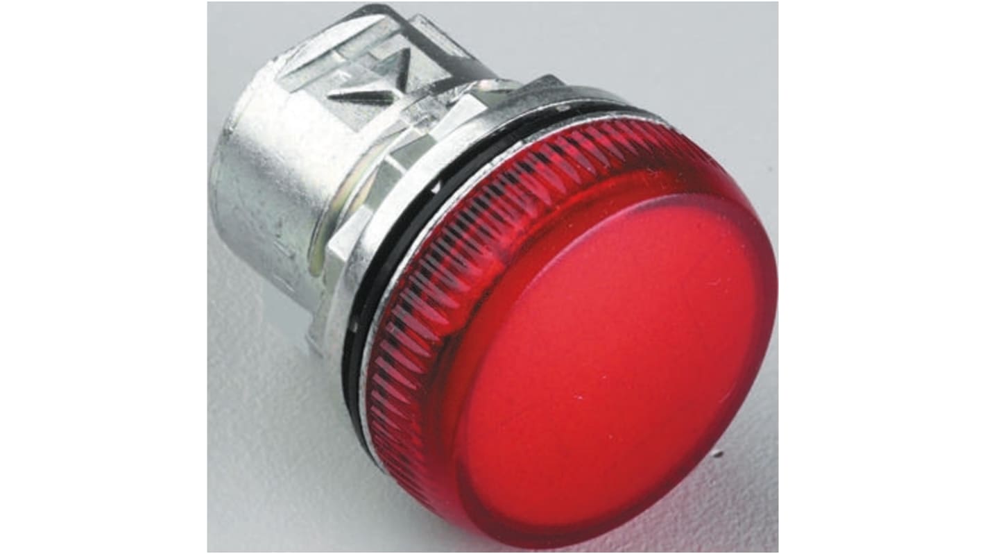 Spia luminosa Allen Bradley 800FM-P4, rosso, montaggio a pannello, IP66. Adatto per applicazioni industriali.