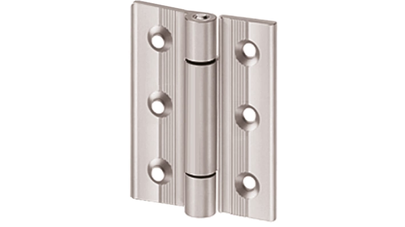 Cerniera per interruttore Siemens 3SX3225, progettata per porte girevoli, con opzione di cerniera ausiliaria.