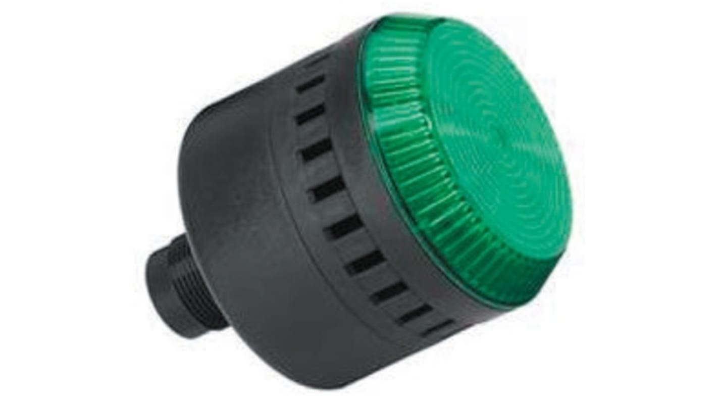 Allen Bradley 855PC-B20LE322, segnalatore acustico e luminoso IP65, montaggio a pannello, LED verde, 240 V c.a.