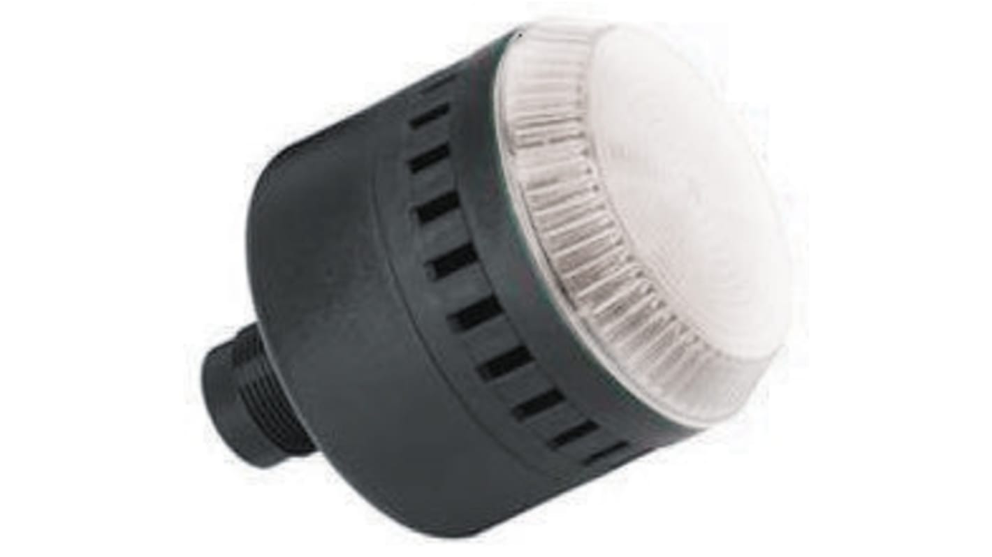Segnalatore acustico e luminoso Allen Bradley 855PC-B24ME722, montaggio a pannello 22,5 mm, 24 V, volume fino a 98 dB, IP65.
