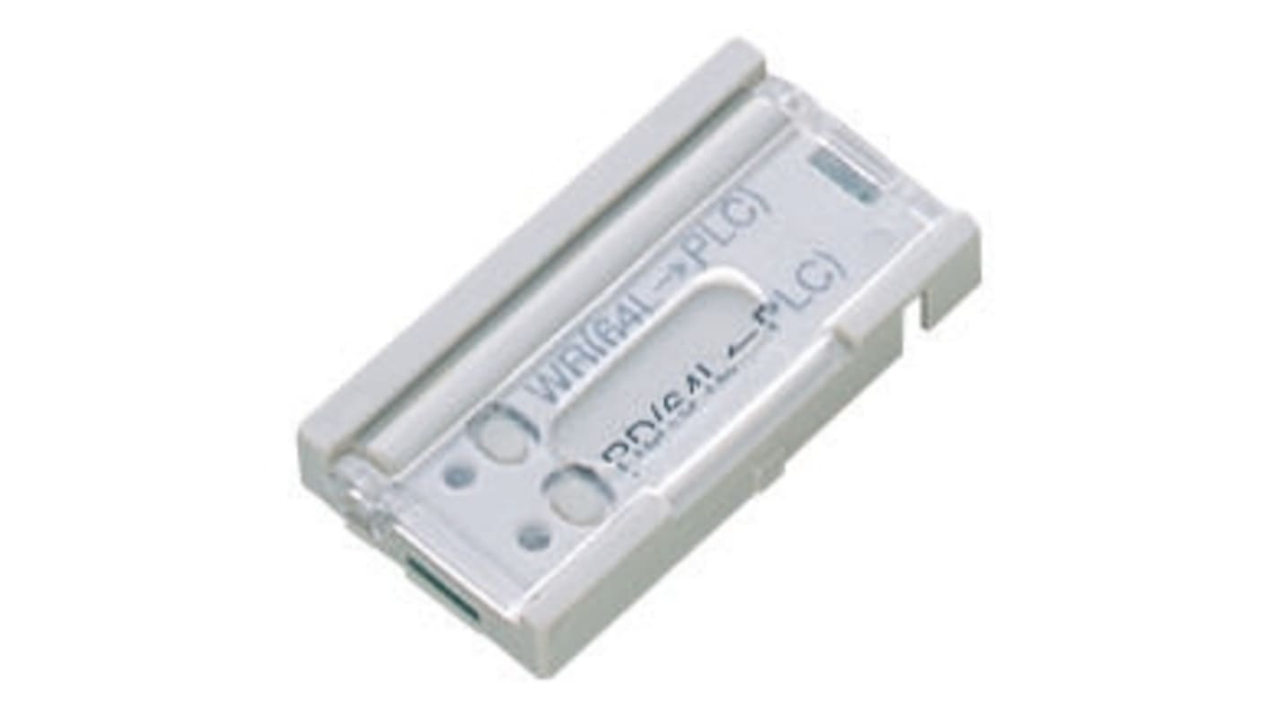 Modulo di espansione PLC Mitsubishi Electric FX3U-FLROM-64, compatibile con FX3U, dimensioni 20 x 37 x 6,1 mm.