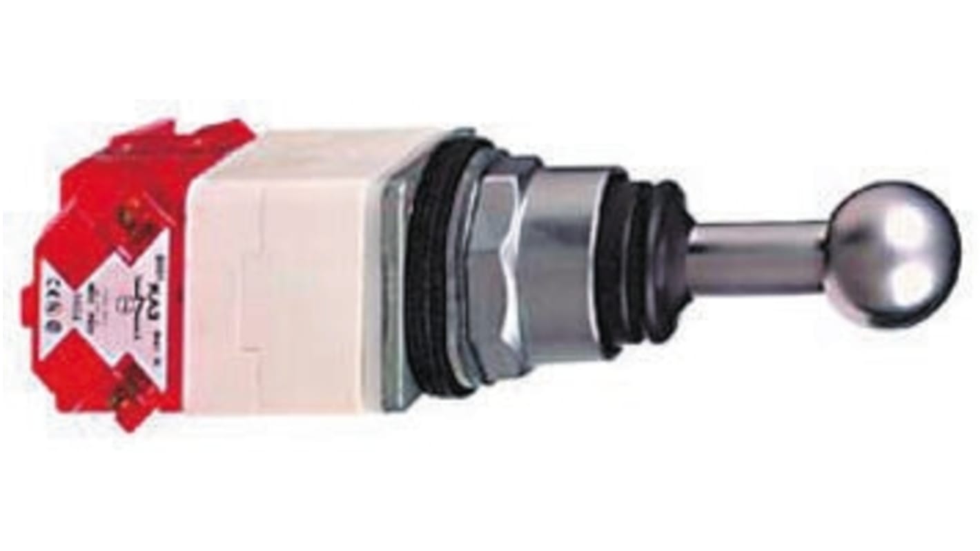 Interruttore joystick Schneider Electric 9001K73, 3 assi, IP66, resistenza a vibrazioni e urti, temperatura -25/+70 °C.