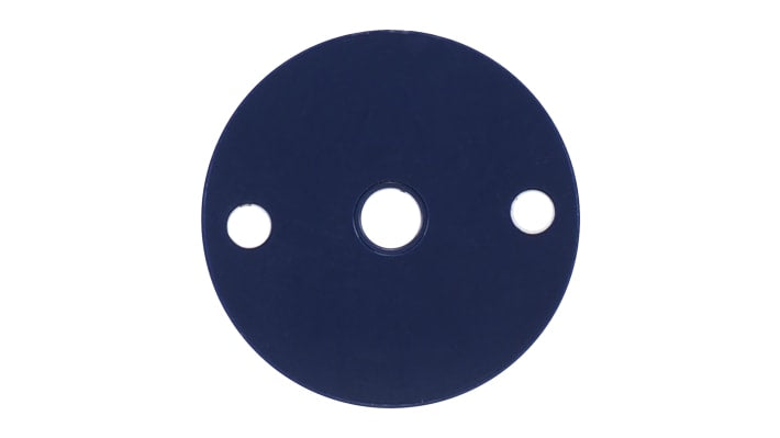 Trasmettitore di temperatura Jumo 707010/888-888-888/000, ingresso PT100, uscita 4-20 mA, montaggio DIN, diametro 44 mm.