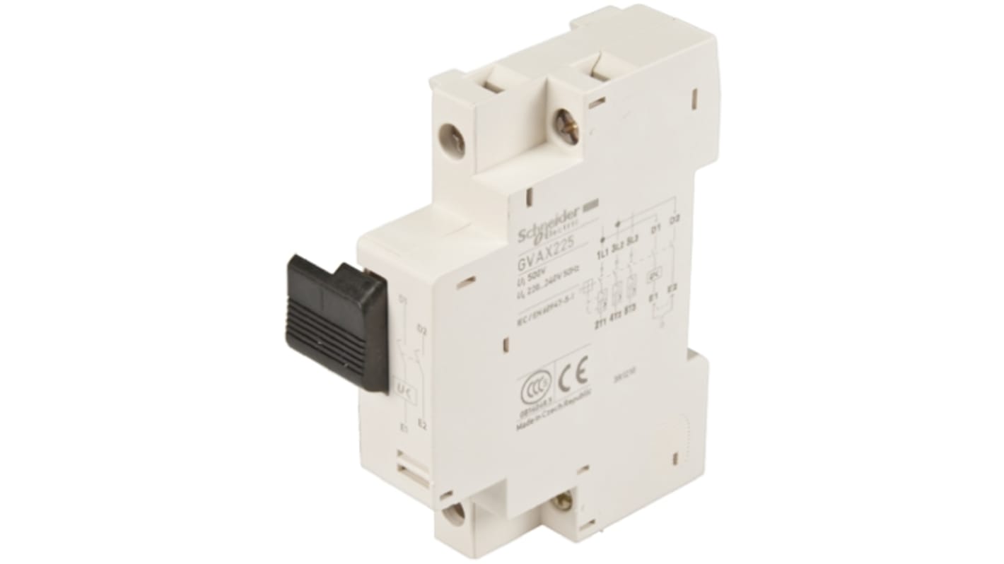 Schneider Electric GVAX225 Serie GV2ME GVAX Bobina di apertura - Sganciatori di minima tensione per sicurezza operativa. Preventivo riavvio automatico.