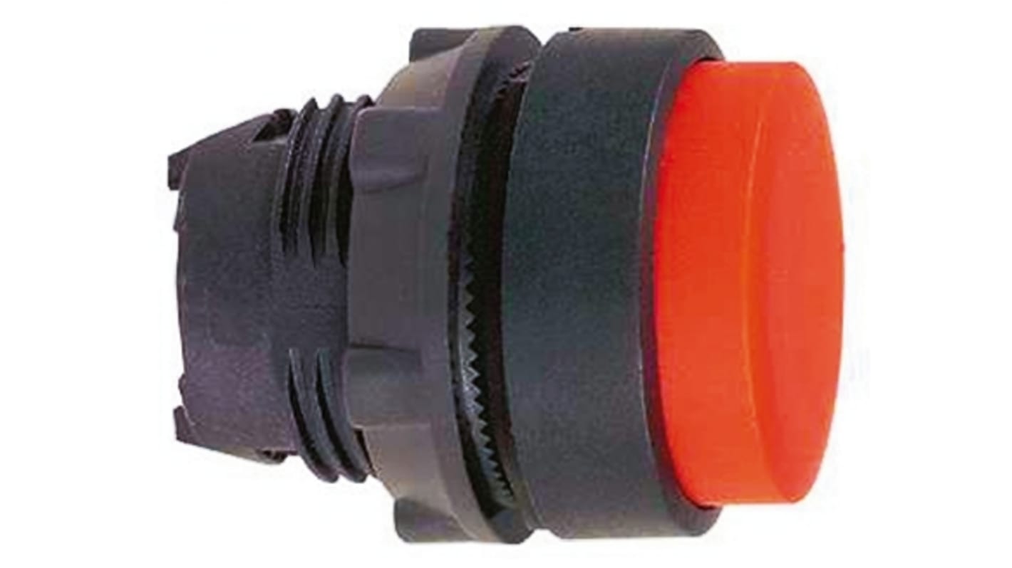 Attuatore pulsante ZB5AL4 Schneider Electric Harmony XB5, Rosso - Ritorno a molla, 22mm, IP66/67/69K, plastica.