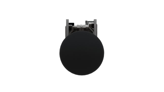 Pulsante a fungo Schneider Electric XB4BC21, SPST, montaggio a pannello, diametro 22 mm, protezione IP66/IP69K, attivazione momentanea.