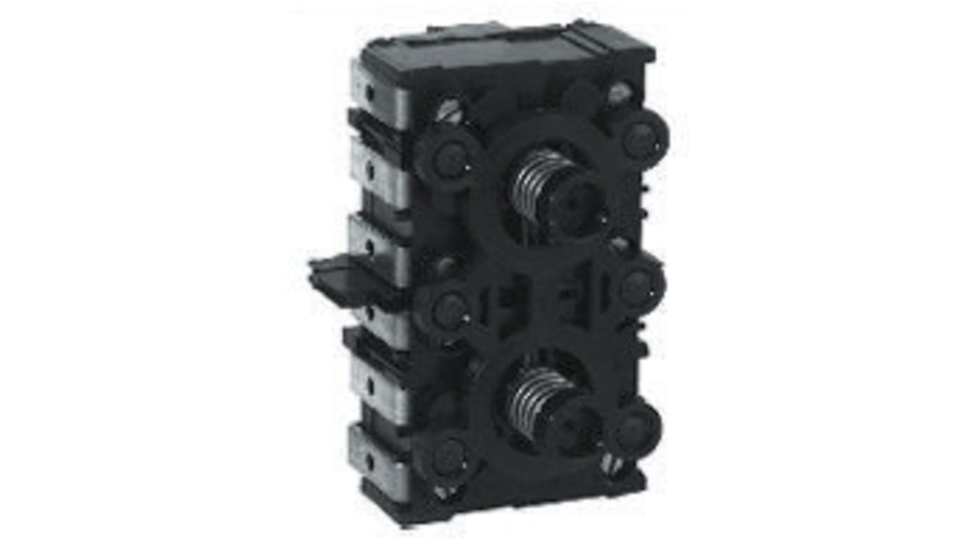 Blocco contatti 3NO Schneider Electric, serie Harmony XAC, con connettori a vite, durata meccanica 1.000.000 cicli.