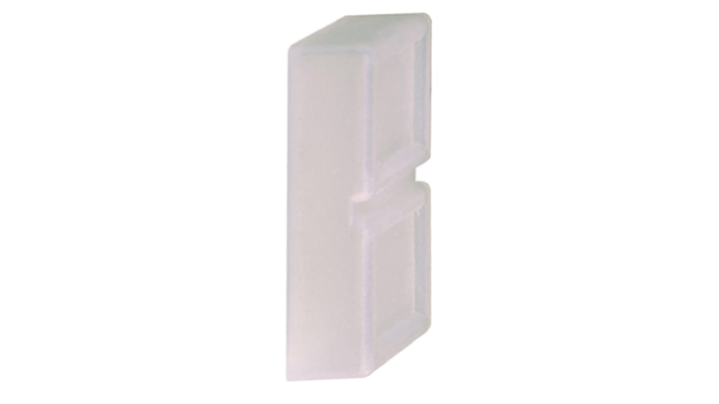 Coperchio pulsante Schneider Electric ZBW008A per interruttori Serie XB4 e XB5, con cappuccio di tenuta protettivo.