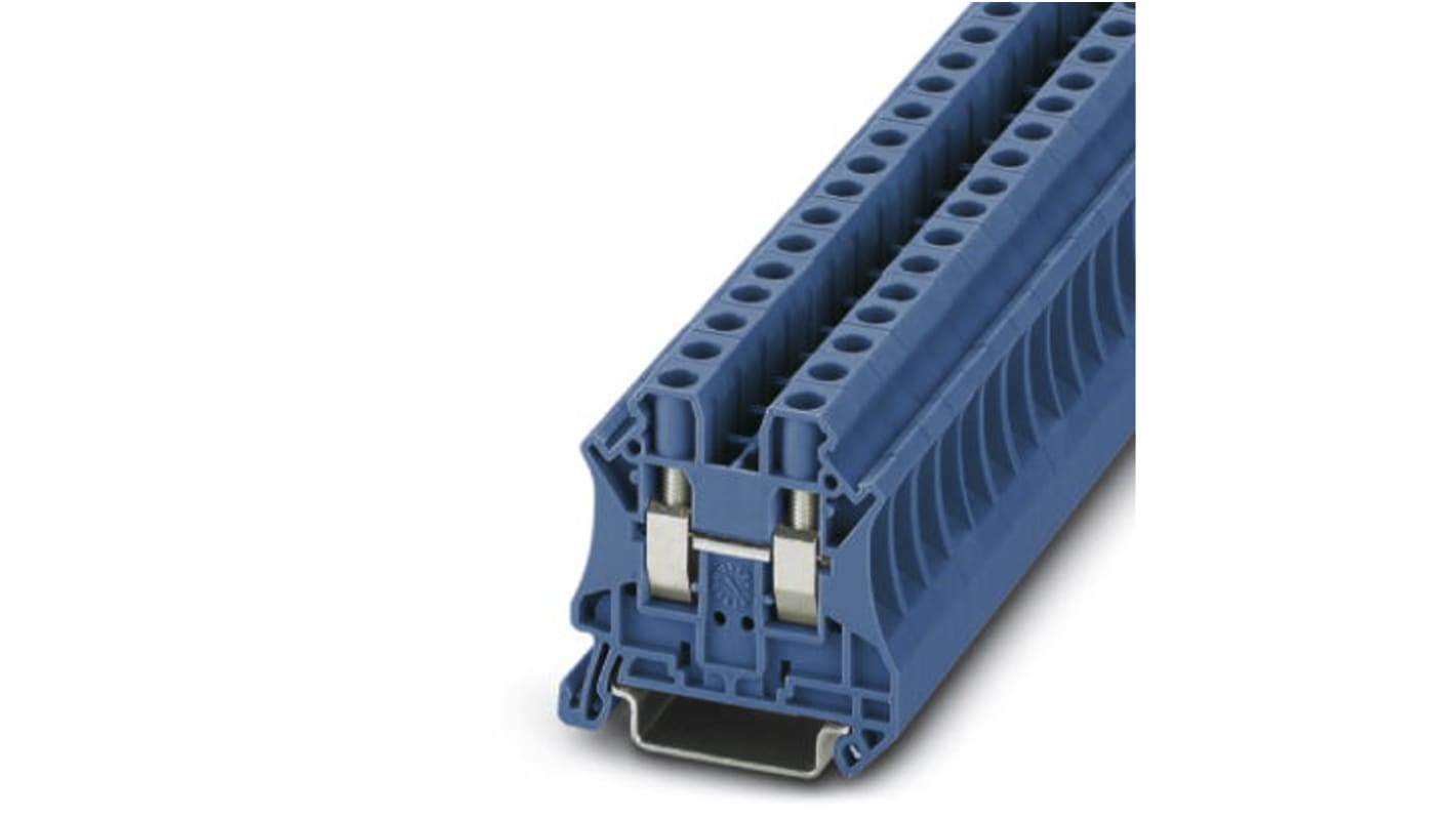 Morsettiera passante UT Blu Phoenix Contact 3044144: collegamento multiconduttore, rame resistente, compatibile con CLIPLINE.