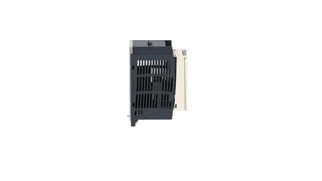 Inverter Schneider Electric ATV12H037M2, 0,37 kW, 230V c.a., 1 fase, 400Hz. Controllo preciso, risparmio energetico 30%. Ideale per autolavaggi e nastri trasportatori.