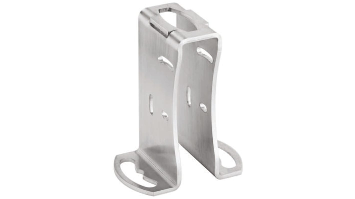 Staffa Sick BEF-SW-W4S per sensori fotoelettrici INOX W4S-3, in acciaio inox 316L, grado di protezione IP68/IP69K, installazione rapida.