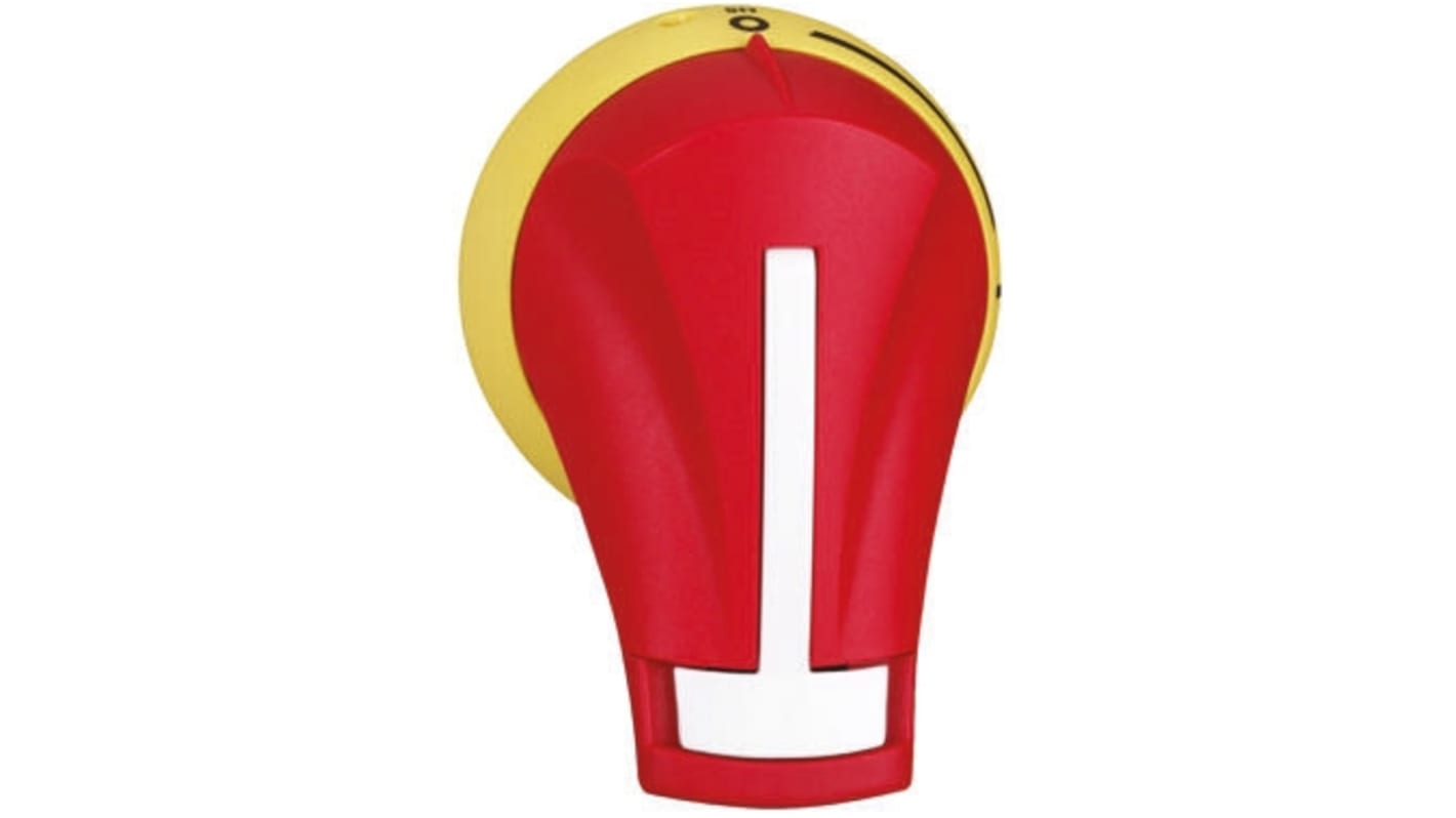 Manopola rotante Schneider Electric GS2AH540, colore rosso, IP65, per sezionatori TeSys della serie GS2.