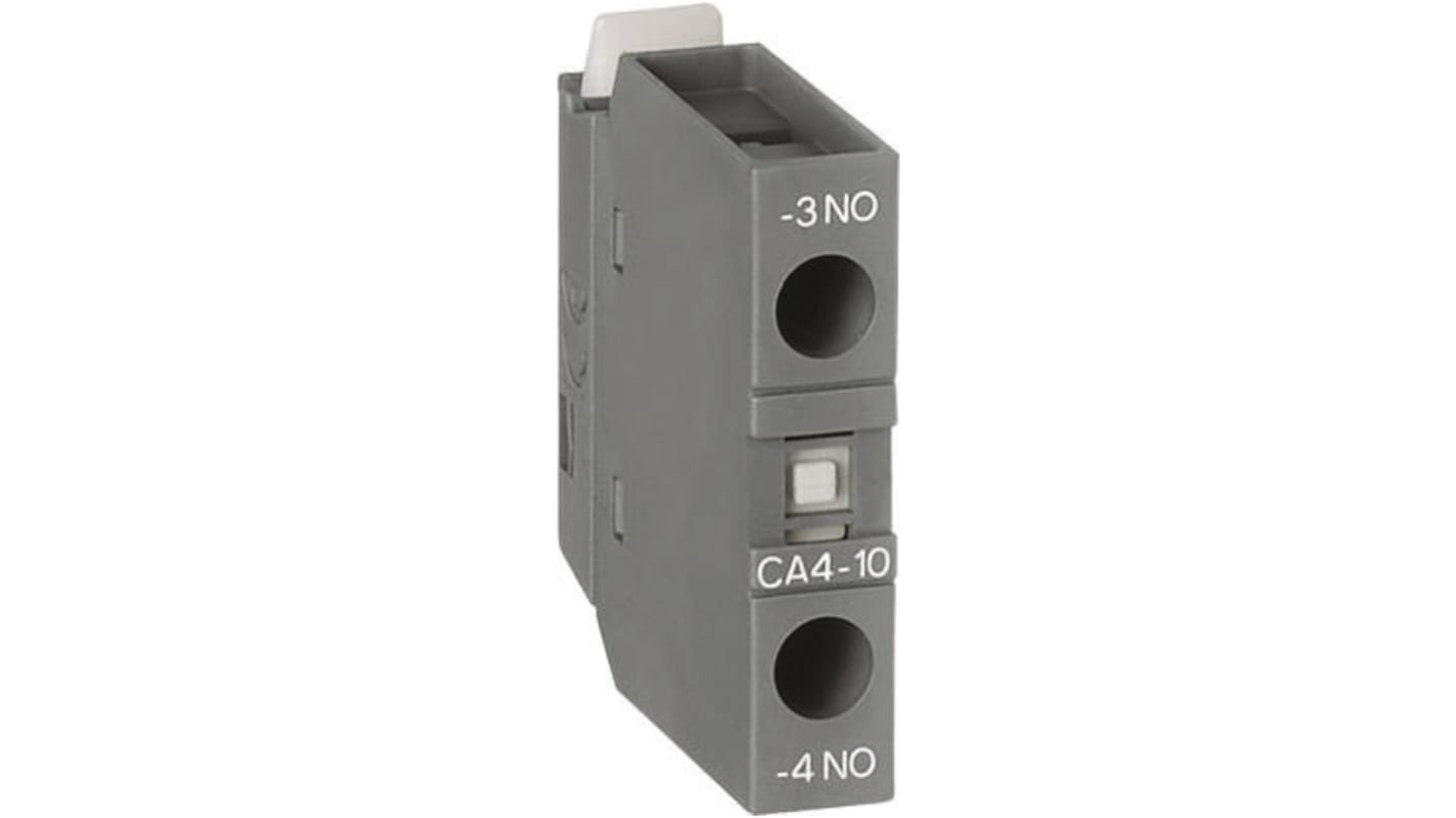 Contatto ausiliario ABB EF14, montaggio frontale, 1 contatto, corrente nominale 6 A, tensione 600 V c.c. e 690 V c.a.