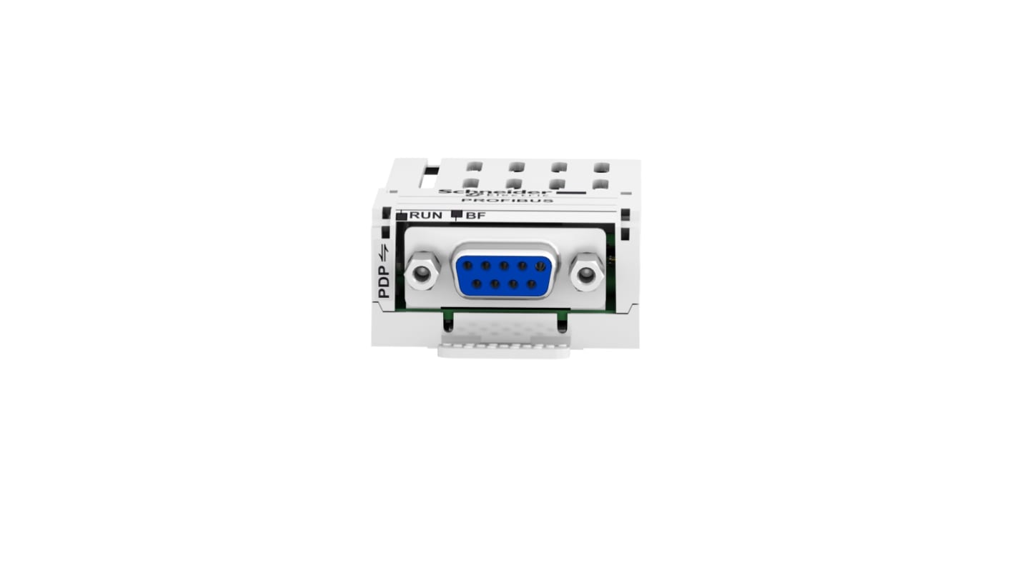Schneider Electric VW3A3607, modulo PROFIBUS per ATV32, connettore D-Sub 9 pin, facile installazione, peso 140 g.