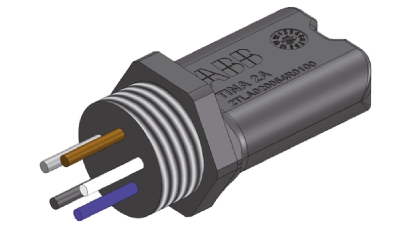ABB 2TLA020054R0100 Tina 2A, controller di sicurezza per circuiti categoria 4, supporta 30 sensori, larghezza 22,5 mm.