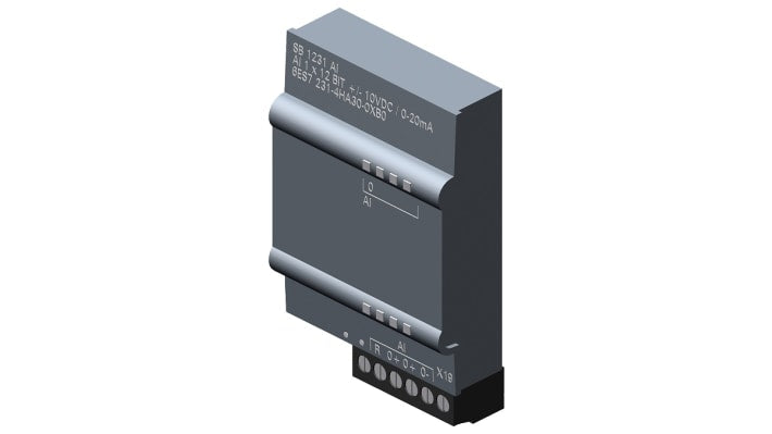 Modulo I/O PLC Siemens 6ES7231-4HA30-0XB0 per SIMATIC S7-1200, 5V c.c. Ideale per monitoraggio analogico in ambienti industriali.
