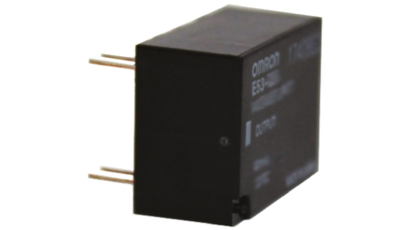 Unità di uscita lineare Omron E53-V34N, compatibile con termoregolatori Serie E5EN-H per applicazioni industriali.