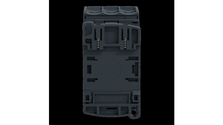 Contattore Schneider Electric LC1D32N7, 3 poli, 32 A, montaggio a pannello o su guida DIN, dimensioni 45x85x92 mm.