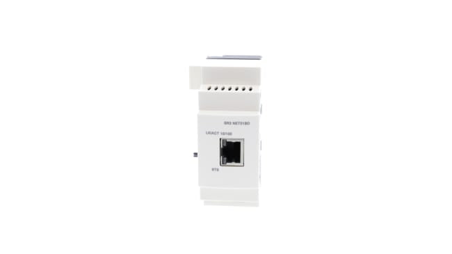 Modulo Ethernet Schneider Electric SR3NET01BD per PLC SR3N - 10/100BASE-T, memoria EEPROM - Automazione industriale, manifatturiera, packaging.