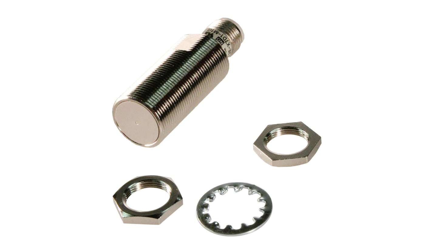 Omron E2E-X7D1-M1G OMS, sensore di prossimità induttivo cilindrico M18, rilevamento metalli ferrosi fino a 7 mm, IP67.