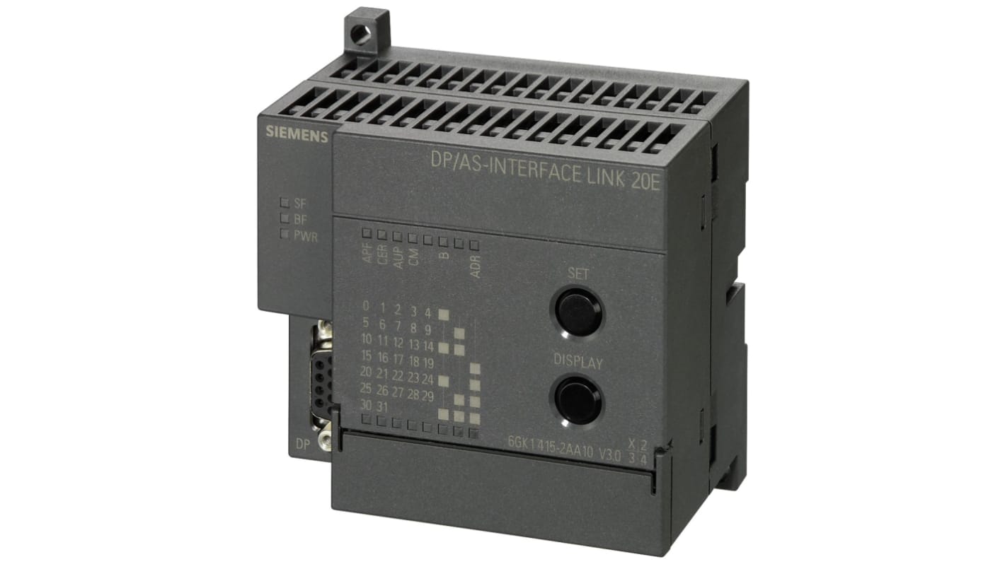 Modulo di espansione PLC Siemens 6GK7343-2AH01-0XA0 per Serie S7-300, compatibile con AS-Interface V3.0.