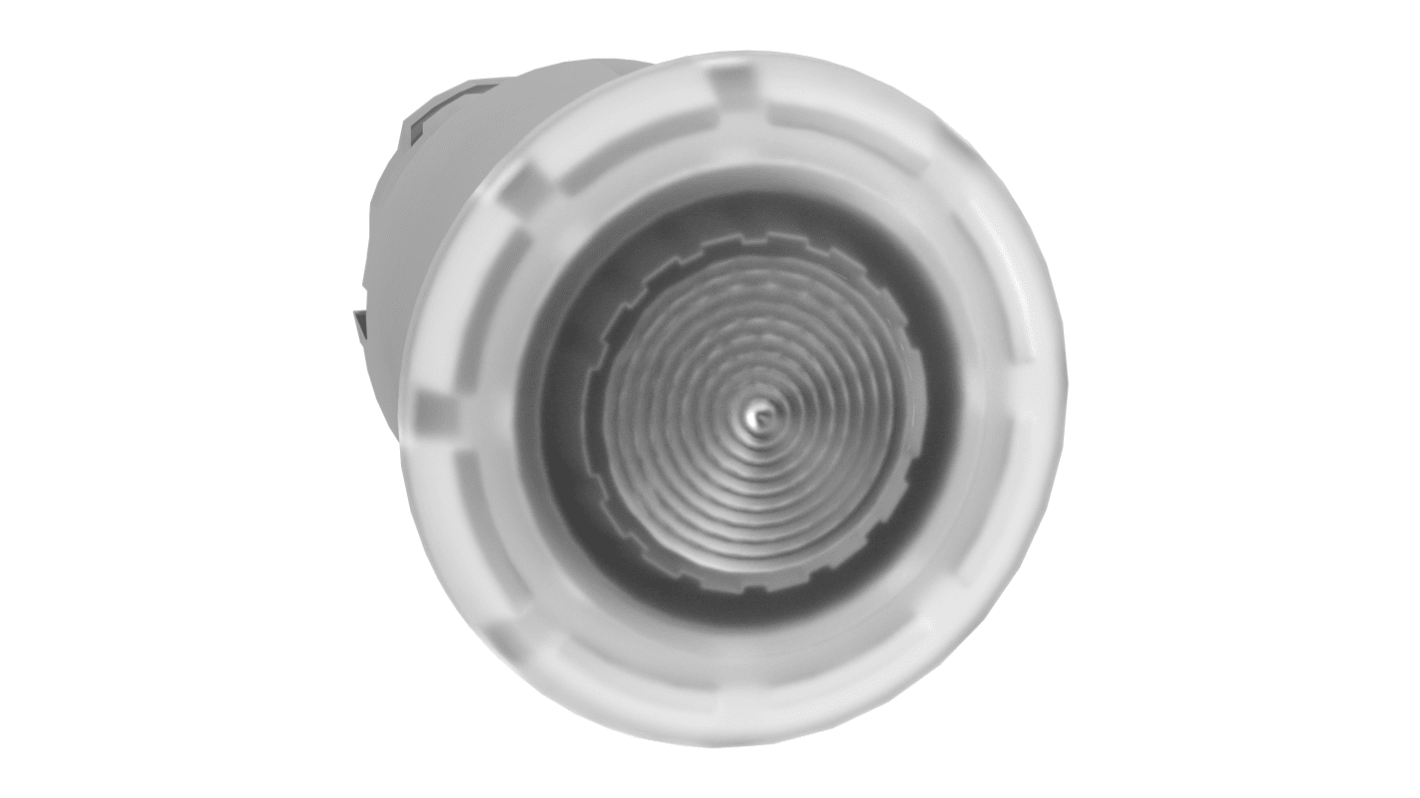Attuatore pulsante Schneider Electric ZB4BW613, testa a fungo Ø 40 mm, illuminato, IP66/IP69K, montaggio a vite, temperatura -40/+70 °C.