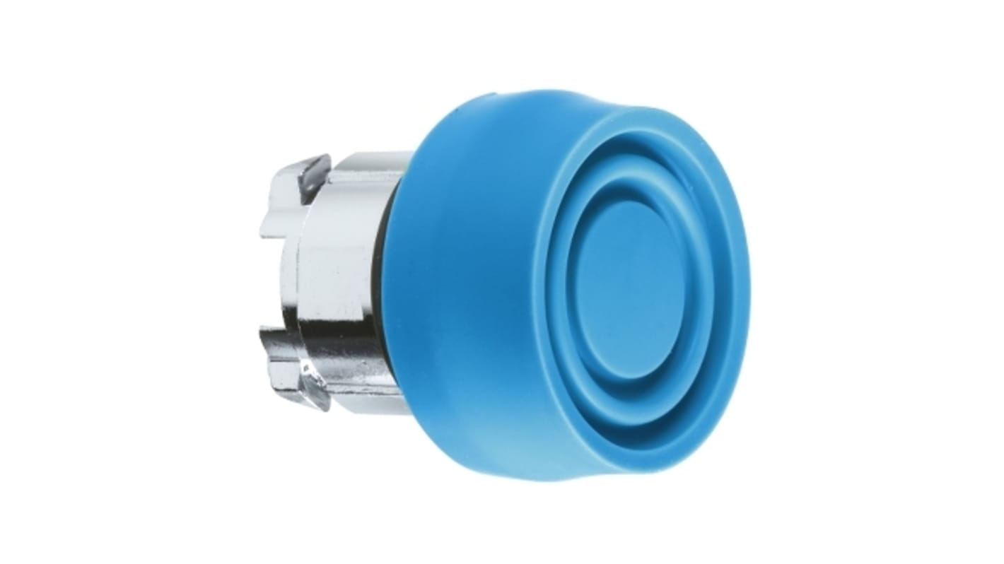 Attuatore pulsante Ritorno a molla Schneider Electric, serie Harmony XB4, blu, diametro 28.5 mm, protezione IP66/IP67/IP69K.