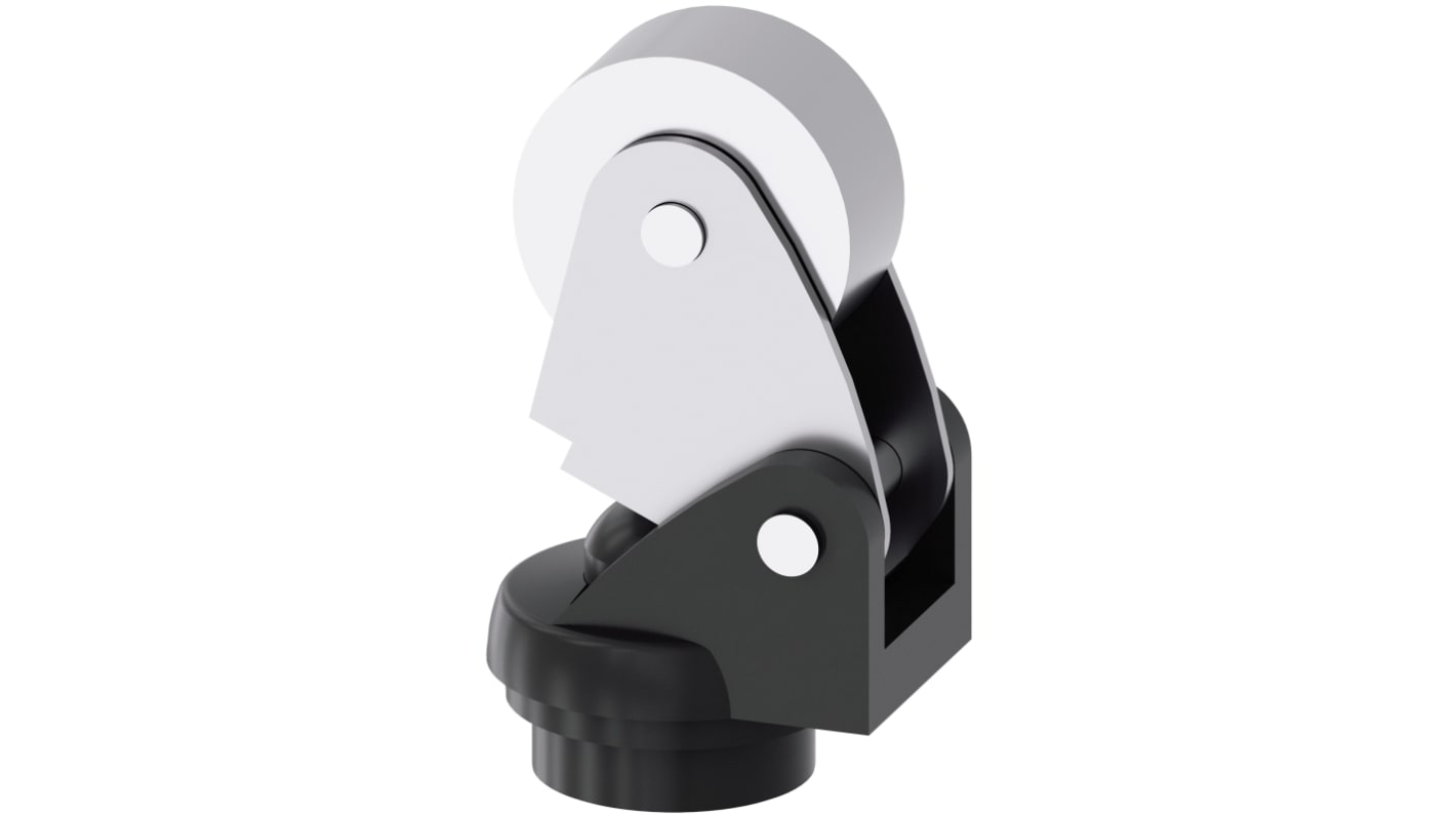 Testa attuatore Siemens 3SE5000-0AE04 per interruttore di fine corsa, compatibile con serie 3SE5, con connettore maschio e funzionamento assiale o angolare. Resistente a oli e polvere, assemblaggio rapido e regolazione della leva di 10 gradi.