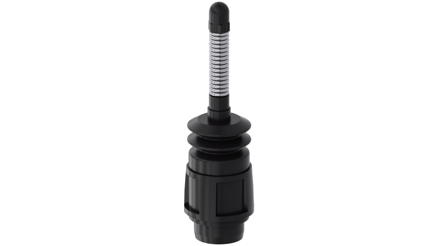 Testa attuatore Siemens 3SE5000-0AR03 per interruttore di fine corsa 3SE5, con connettore maschio, resistente a oli e polvere, regolazione leva girevole di 10 gradi.