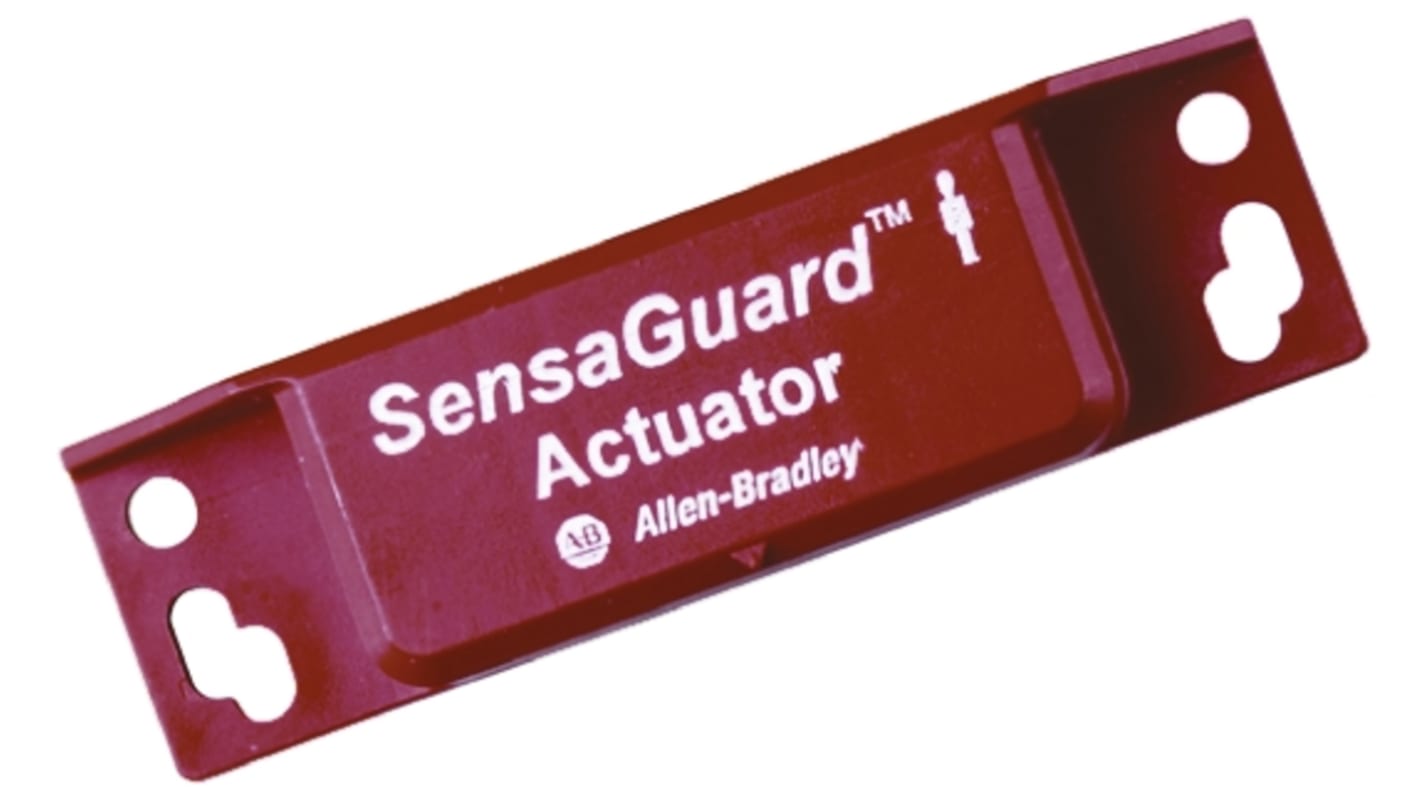 Interruttore di sicurezza senza contatto Allen Bradley Guardmaster FRS in acciaio inox, grado di protezione IP68, dimensioni 15 mm x 37 mm.