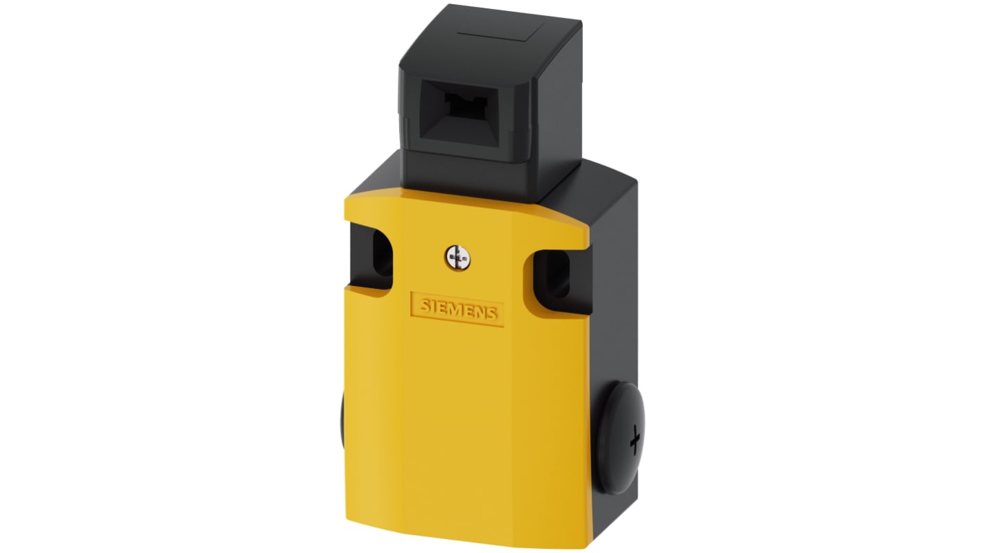 Interruttore di interblocco di sicurezza Siemens 3SE5122-1QV10, configurazione 2NC/1NA, grado di protezione IP66/IP67, 230V, 3A.