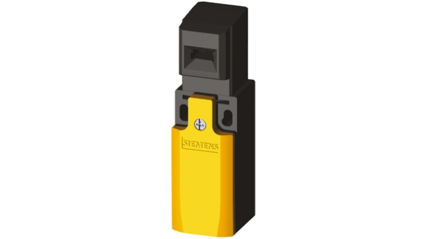 Interruttore di interblocco di sicurezza Siemens 3SE5212-3RV40, a chiave, 1NC/1NA, IP66/IP67, 230V, 3A, attuatore separato.