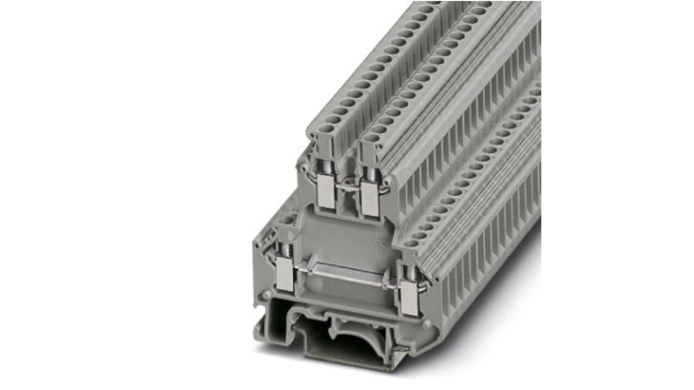 Morsettiera Serie TB Phoenix Contact 2770011 - Grigio, doppio livello, 24A. Ideale per applicazioni industriali.
