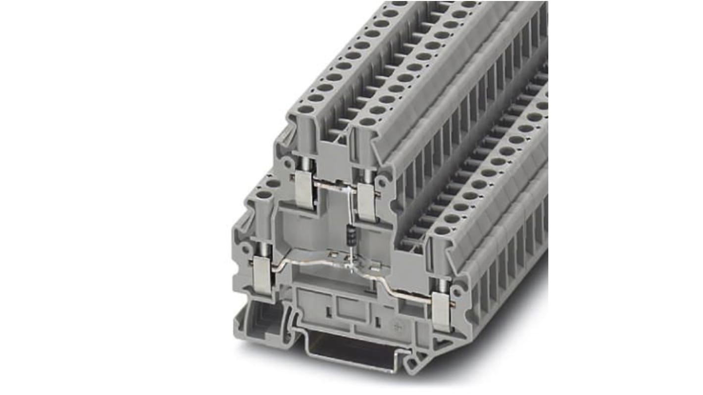 Morsettiera Serie TB Phoenix Contact 3046663 Grigio Doppio 28A. Alta affidabilità per applicazioni industriali.