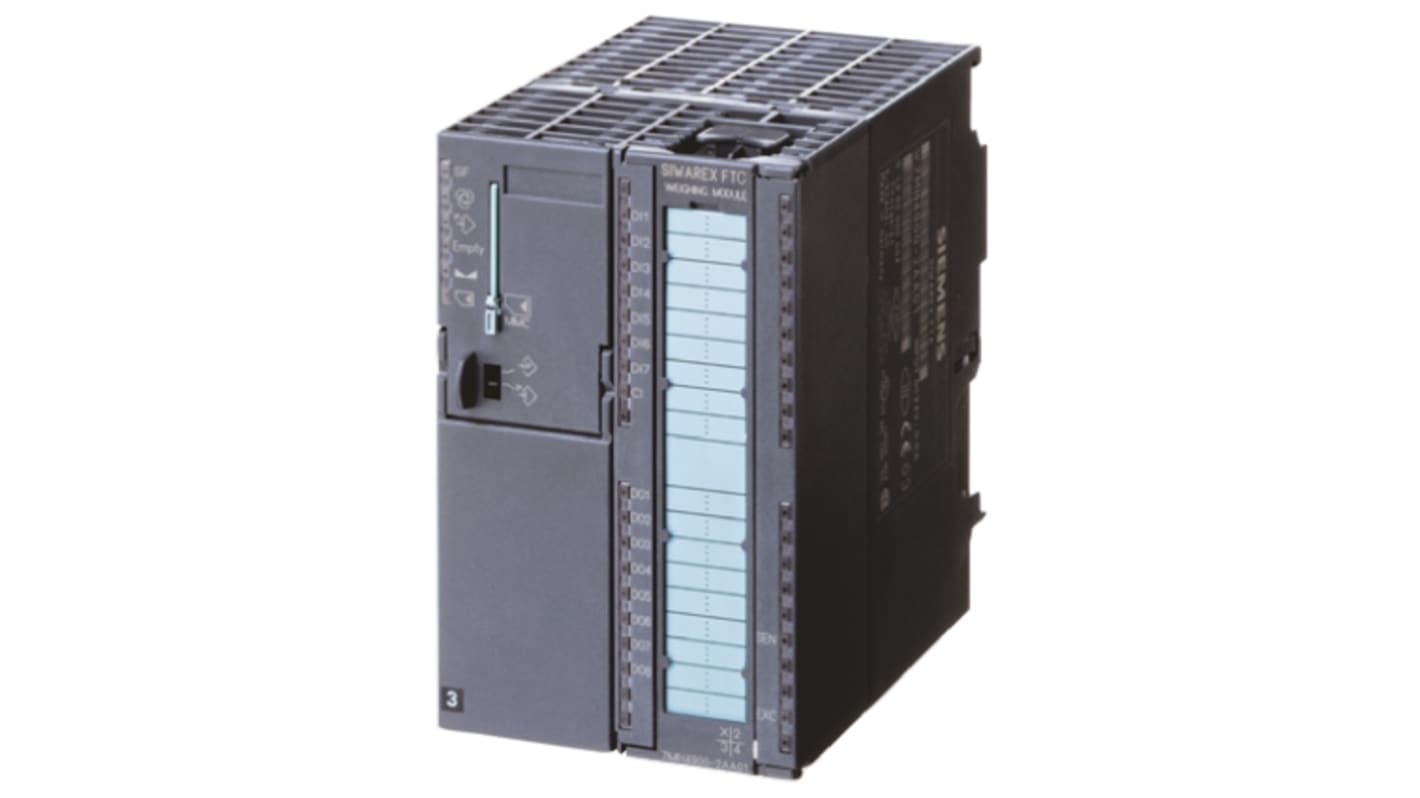 Modulo di espansione Siemens 7MH4900-3AA01 per S7-300, unità di pesatura 24 V, larghezza 80 mm, interfacce RS485 e RS232.