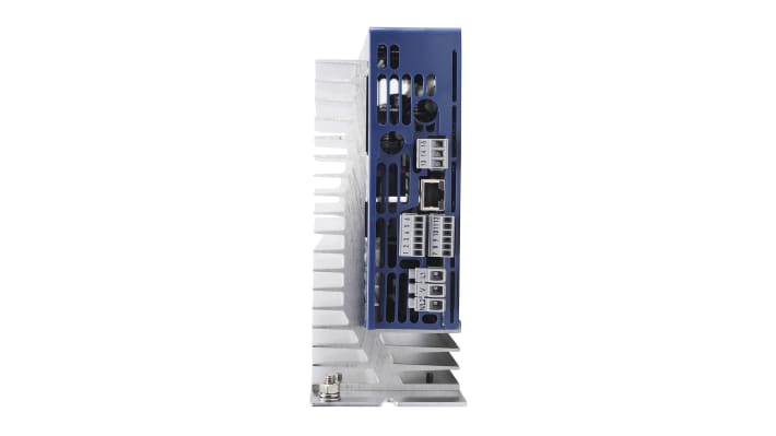 Regolatore di potenza Jumo 709061/8-01-050-001-400-00/252, monofase, 400 V, montaggio su guida DIN, display LCD, diagnostica integrata.