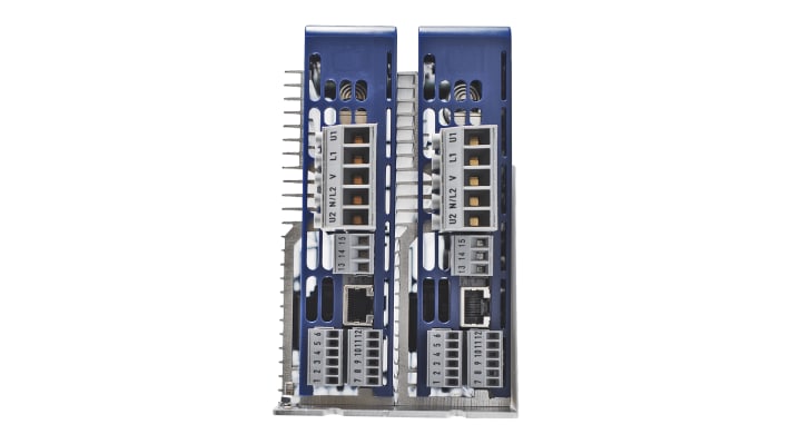 Jumo 709062/8-01-050-100-400-00/252, regolatore di potenza trifase 400 V, montaggio su guida DIN, diagnostica integrata.