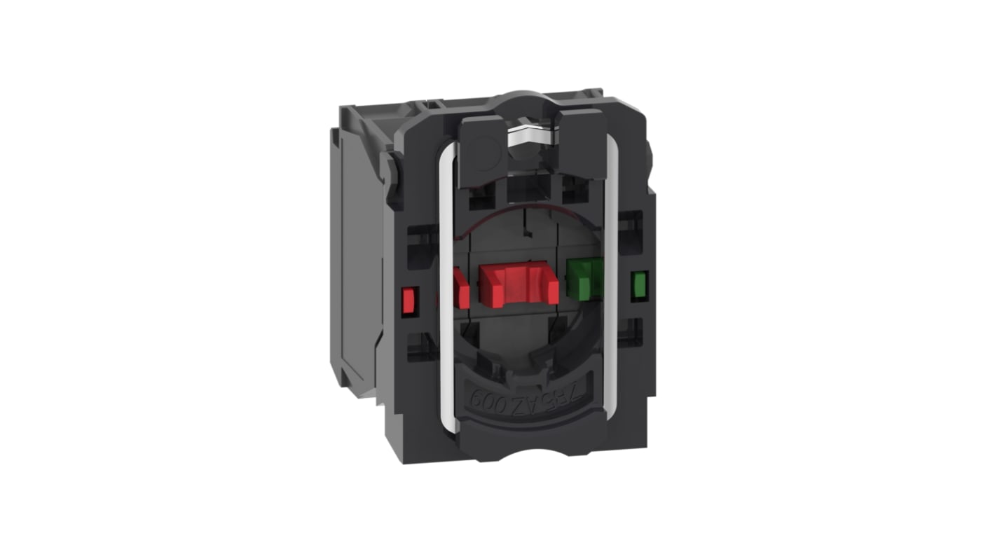 Blocco contatti Schneider Electric ZB5AZ141, 1 NA + 2 NC, terminali a vite, serie Harmony XB5, grado di protezione IP20.