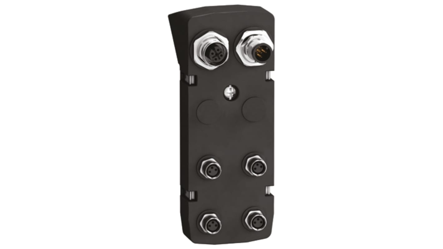 Modulo di collegamento Schneider Electric VW3M9202 per LEXIUM32I, controllo di corrente e velocità, connettori M8 e M12.