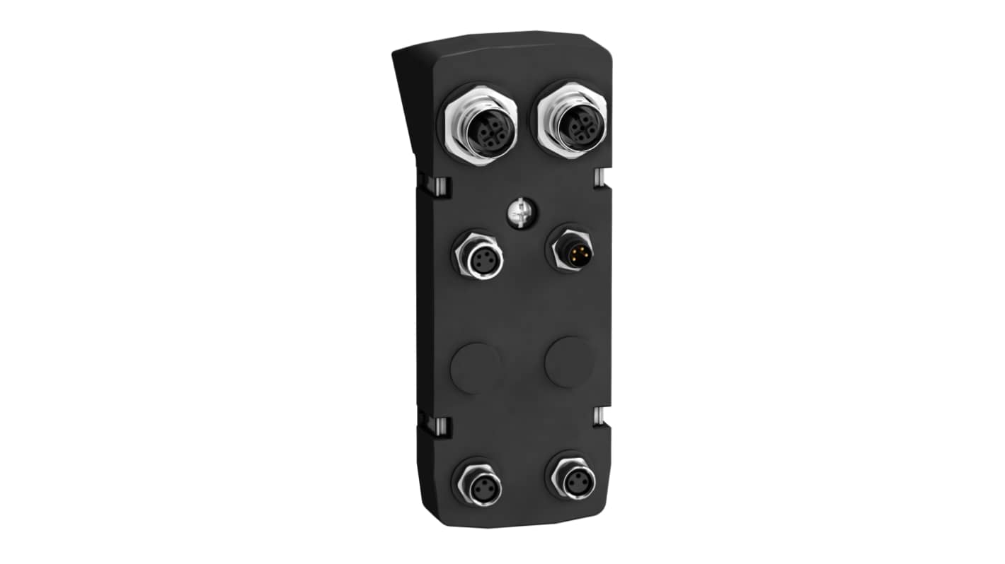 Modulo di collegamento Schneider Electric VW3M9208 per controllo servoassistito, con funzione di sicurezza STO integrata.