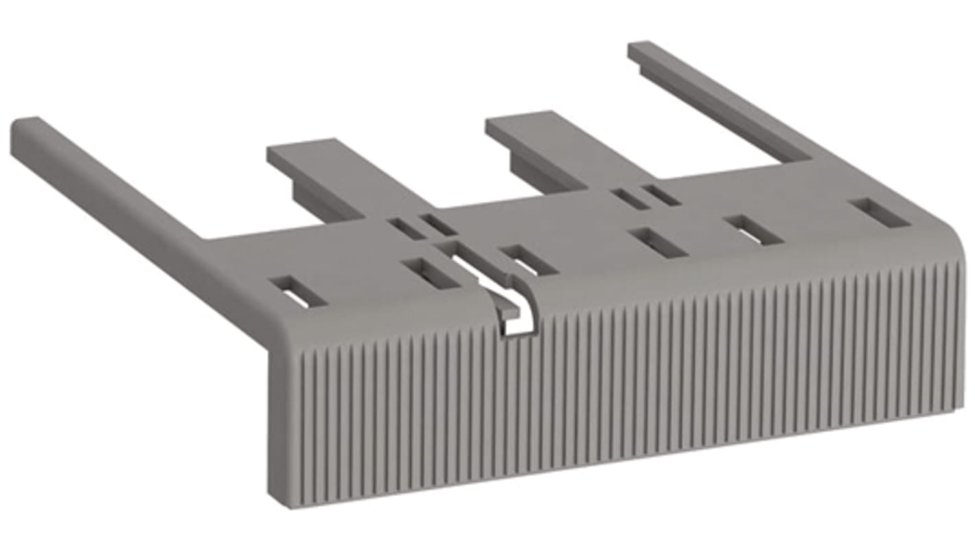 Coperchio morsetto contattore ABB 1SFN124801R1000 LT205-30C per AF116 e serie AF370, progettato per connessioni elettriche sicure.