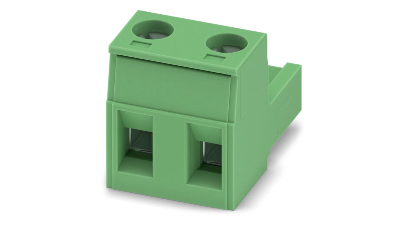 Morsettiera Phoenix Contact GMSTB 1767025 per circuito stampato, passo 7,62 mm, connettore femmina a vite per cavi da 0,2 a 2,5 mm². Compatibile con fili di calibro 24-12.