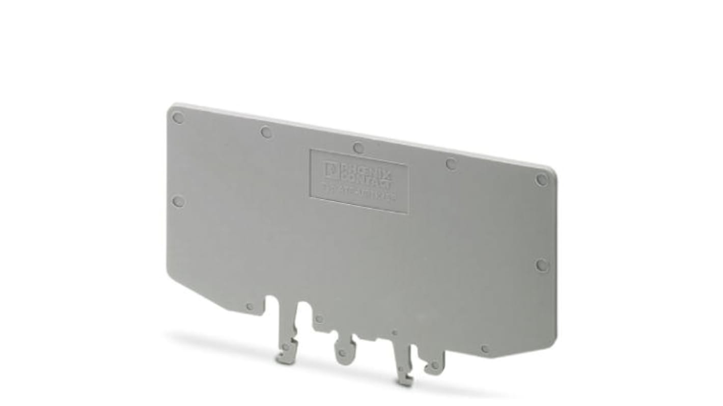 Piastra di divisione Phoenix Contact ATP-URTK/SP 0311139 - Grigio, 99mm - Resistente a 125°C. Ideale per morsettiere modulari. Organizzazione e funzionalità elevate.