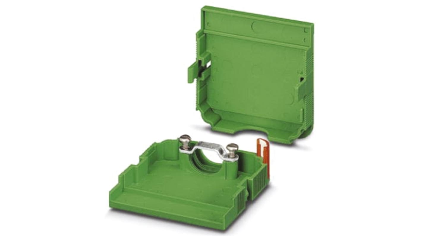 Contenitore per morsetto Phoenix Contact KGG-MC 1.5 in ABS, montaggio PCB, 8 contatti, compatibile con morsetti MC da 3,81 mm.