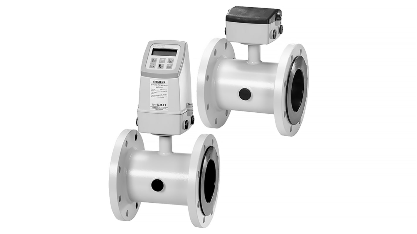 Adattatore Siemens 7ME6520-4HC13-2AA1 per sensore di flusso liquidi, diametro 6 pollici, pressione max 16 bar.