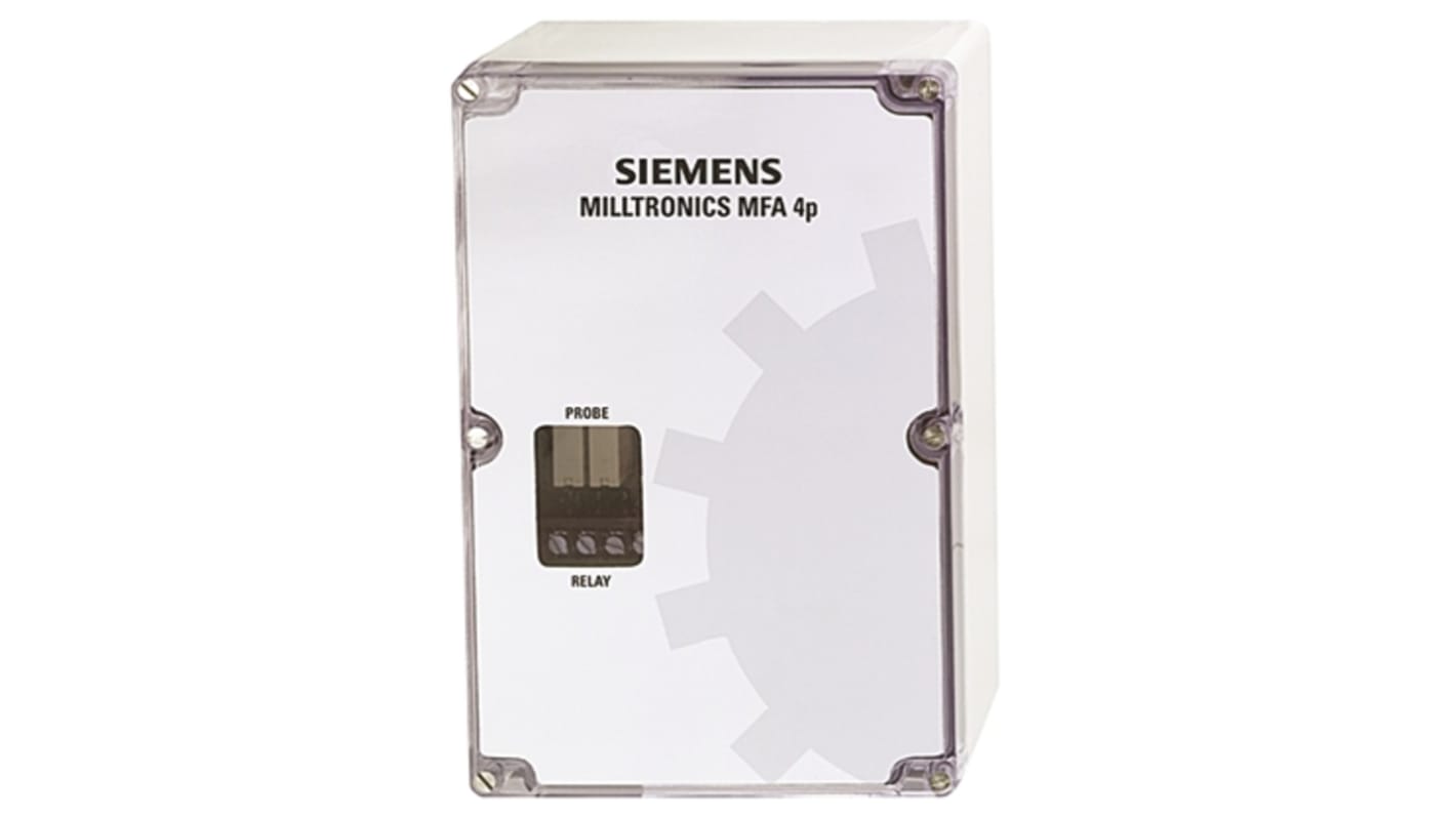 Unità allarme Siemens 7MH7144-1AA2 per rilevamento movimento, contenitore in policarbonato, operativa da -20 a +50 °C.