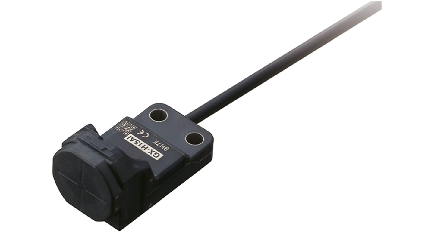 Sensore di prossimità Panasonic GX-HL15B NPN, rettangolare, 8 mm di rilevamento, IP68, 12-24 V c.c., 29.5 x 15 x 16.5 mm.