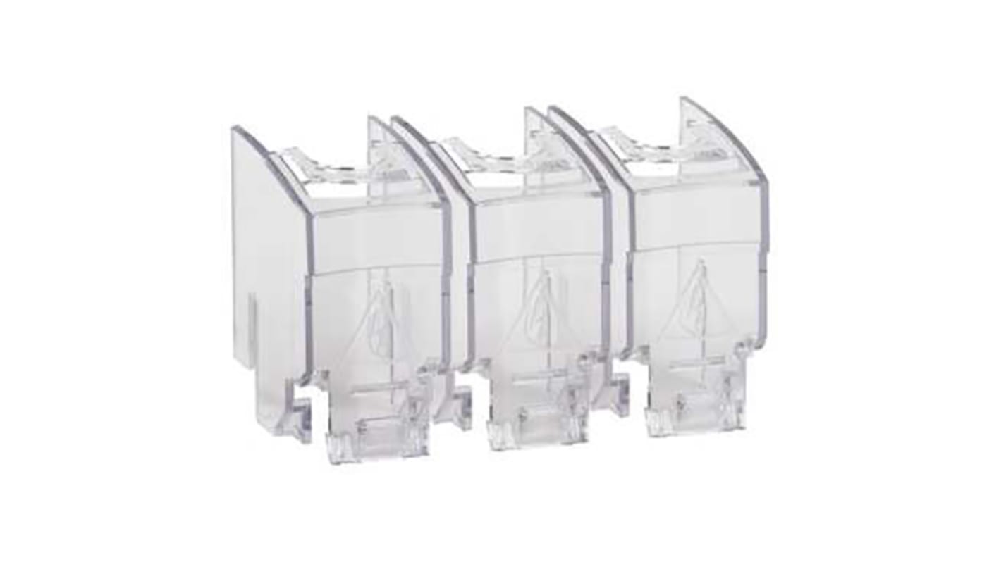 Protezione terminale per sezionatore TeSys GS, modello GS2AP43 di Schneider Electric, per applicazioni industriali.