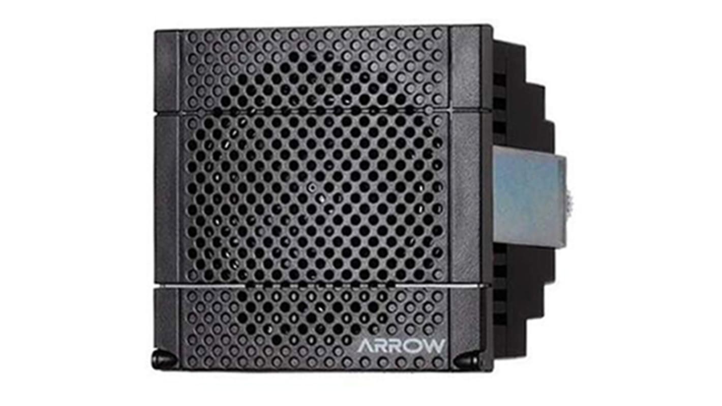 Schneider Electric XVS72BMBN, segnalatore acustico elettronico 12-24 V, montaggio su base, 90 dB, dimensioni 72 mm x 72 mm.